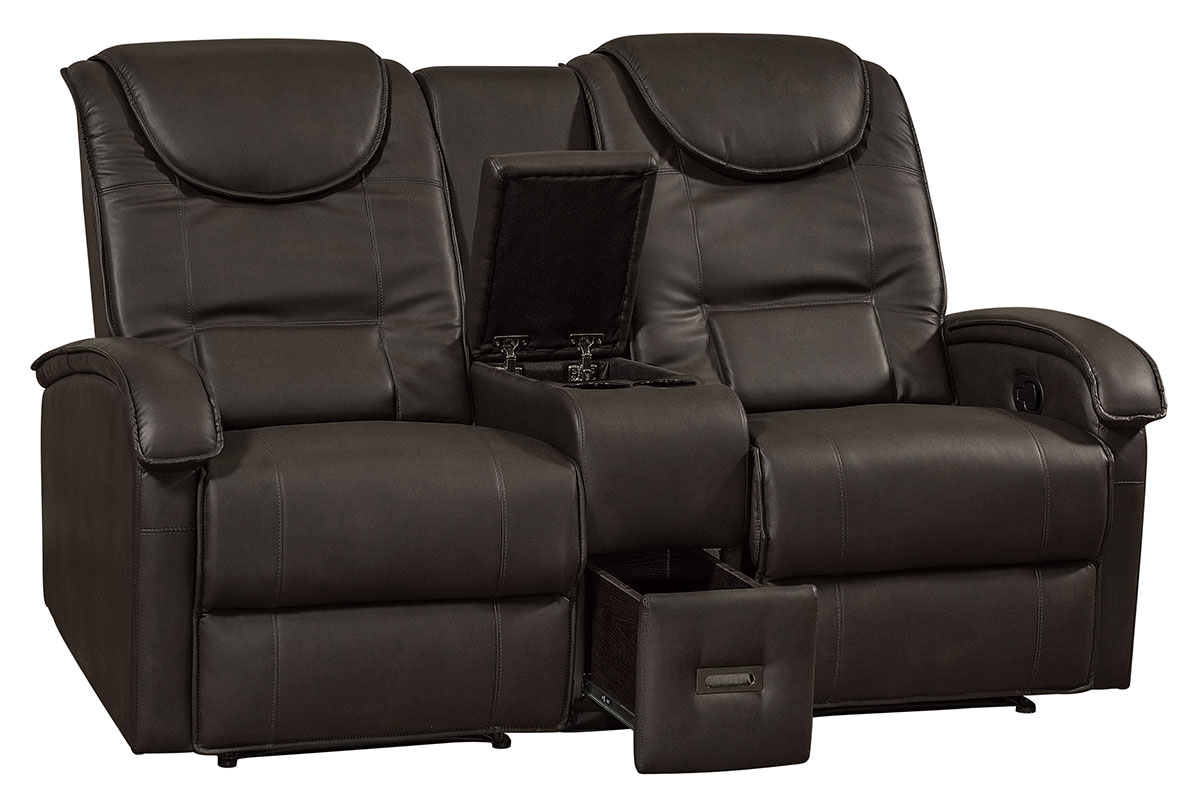 Williamsburg Furniture Aurora Home Theater Seating Storage Open