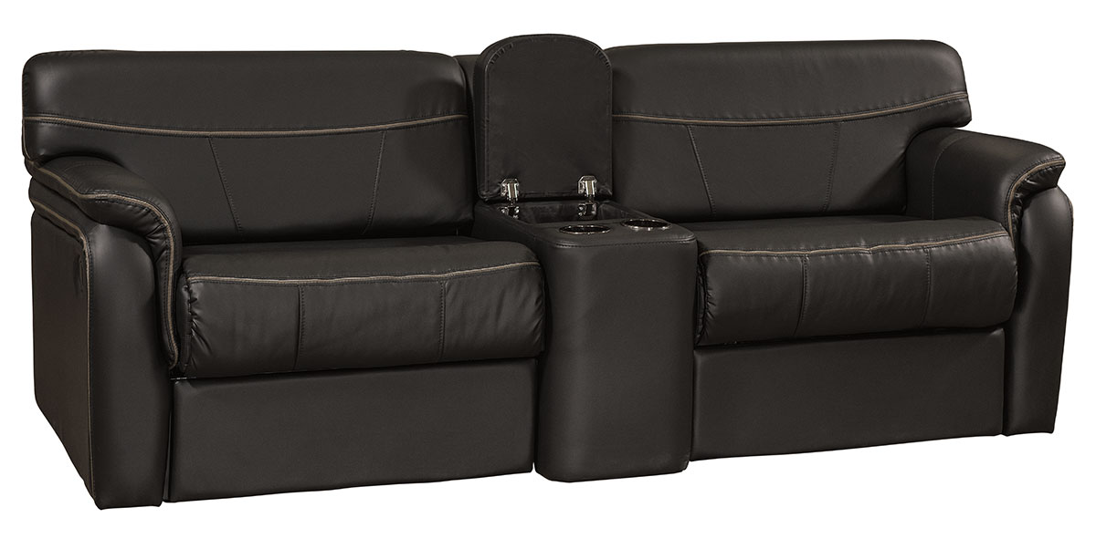 Williamsburg Furniture Eclipse Home Theater Sleeper Sofa Storage Open