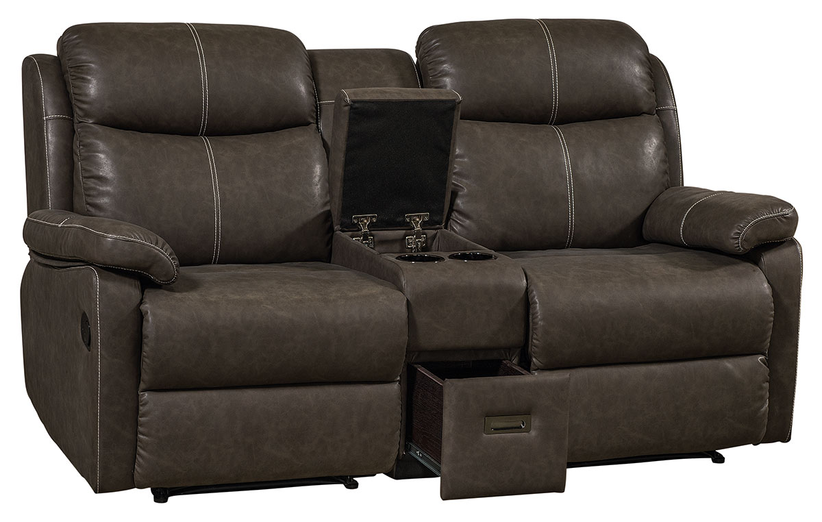 Williamsburg Furniture Nova Home Theater Seating Storage Open