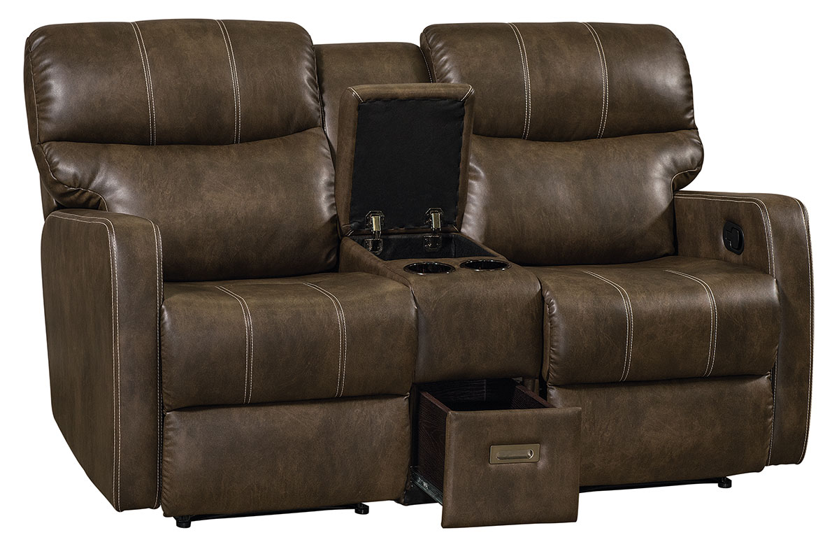 Williamsburg Furniture Quasar Home Theater Seating Storage Open