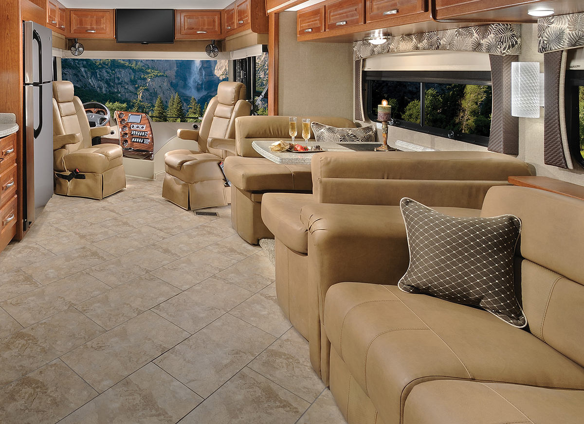 Williamsburg Furniture Class A Motorhome Custom Furniture Beige