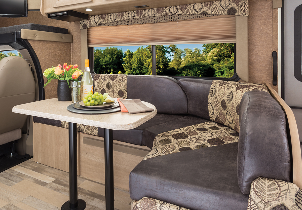 Williamsburg Furniture Class C Motorhome Custom Dinette