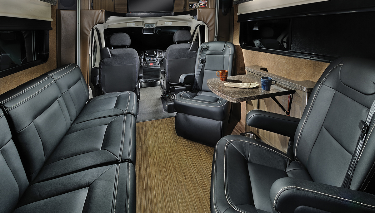 Williamsburg Furniture Class C Motorhome Custom Furniture Black