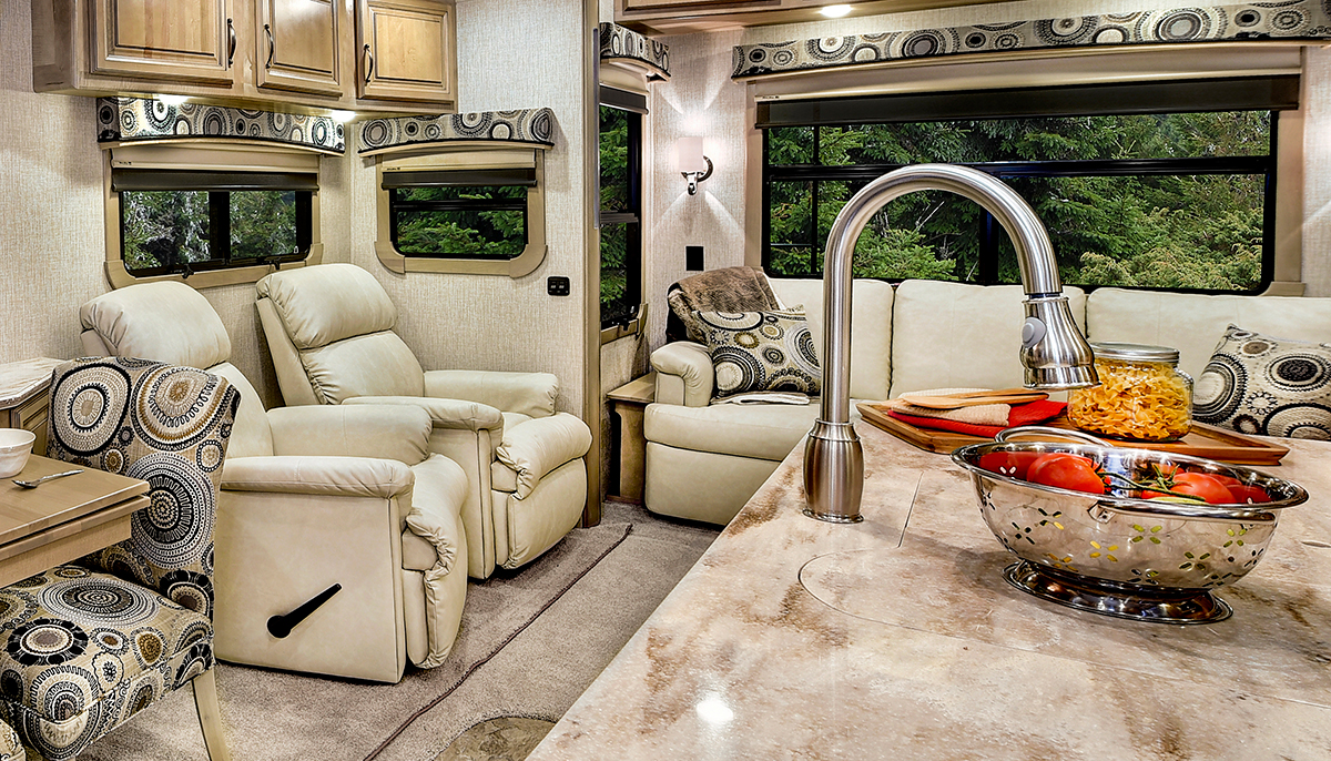 Williamsburg Furniture Fifth Wheel Custom Furniture Beige